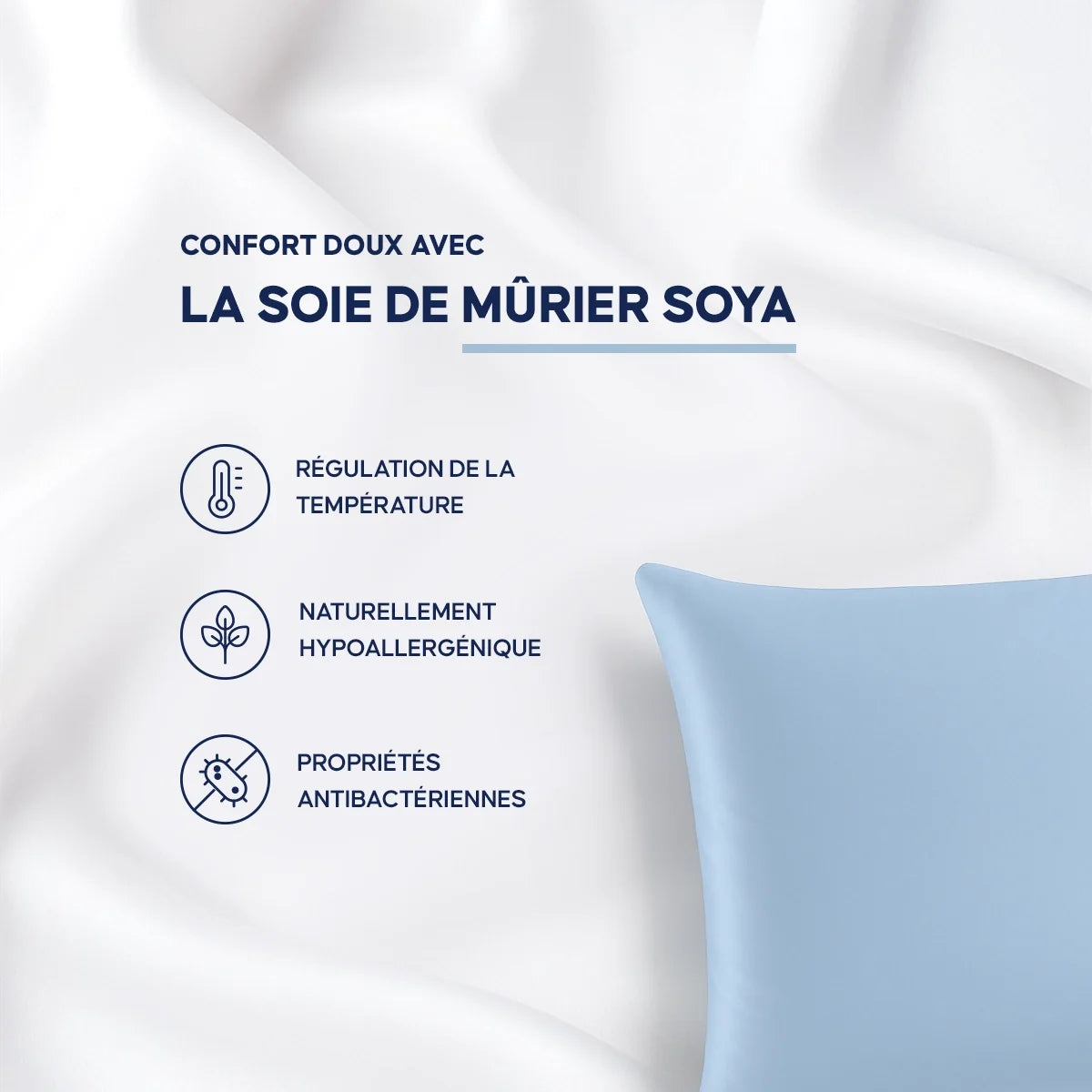 Soya Natural Silk Pillowcase